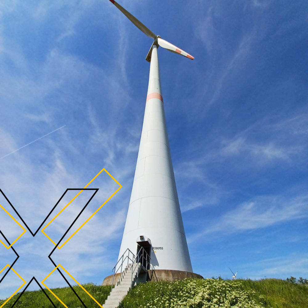 Windparkbesichtigung mit dem Bürgermeister der Stadt Alzey